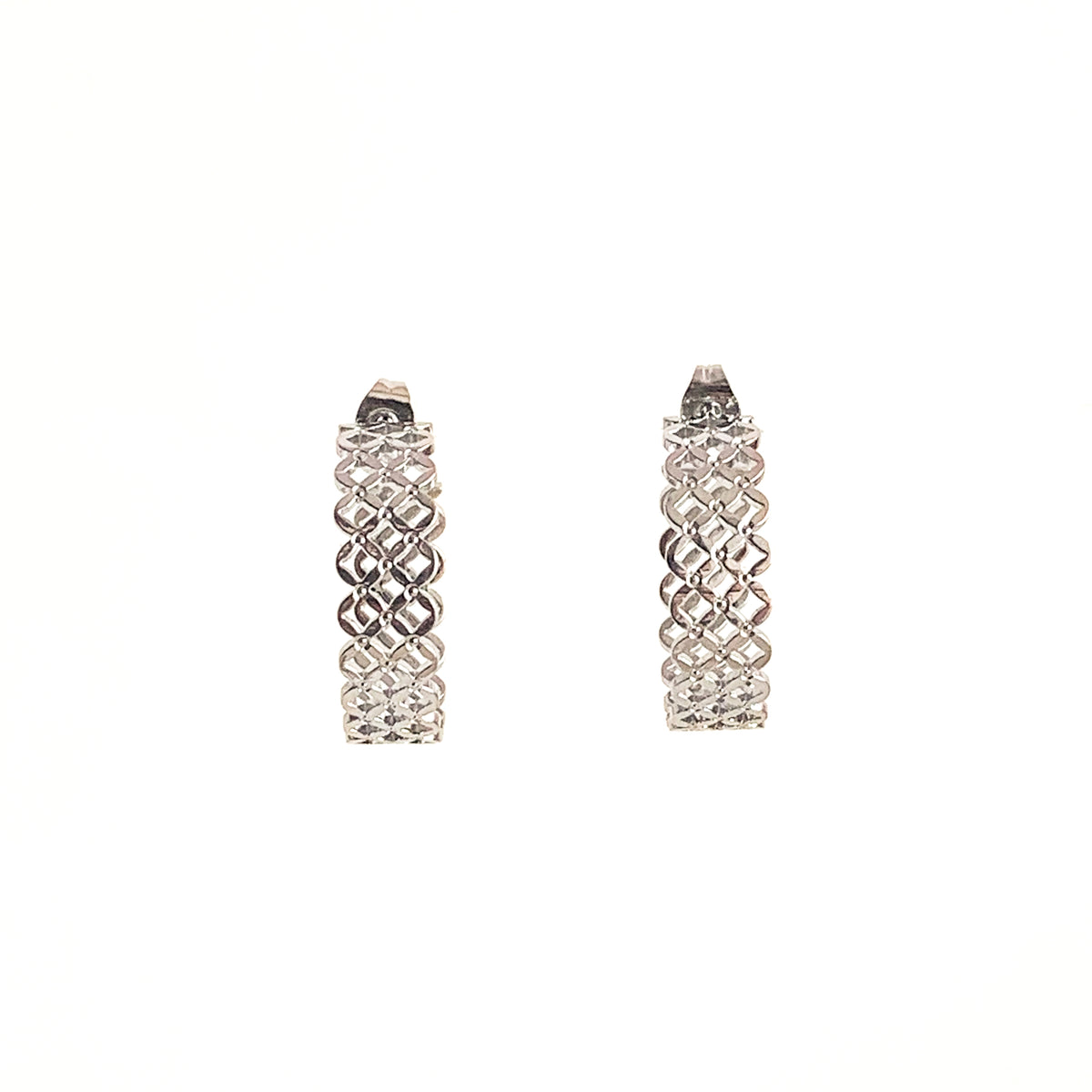 Stainless Steel Silver Hoop Earrings – Obilis Paris