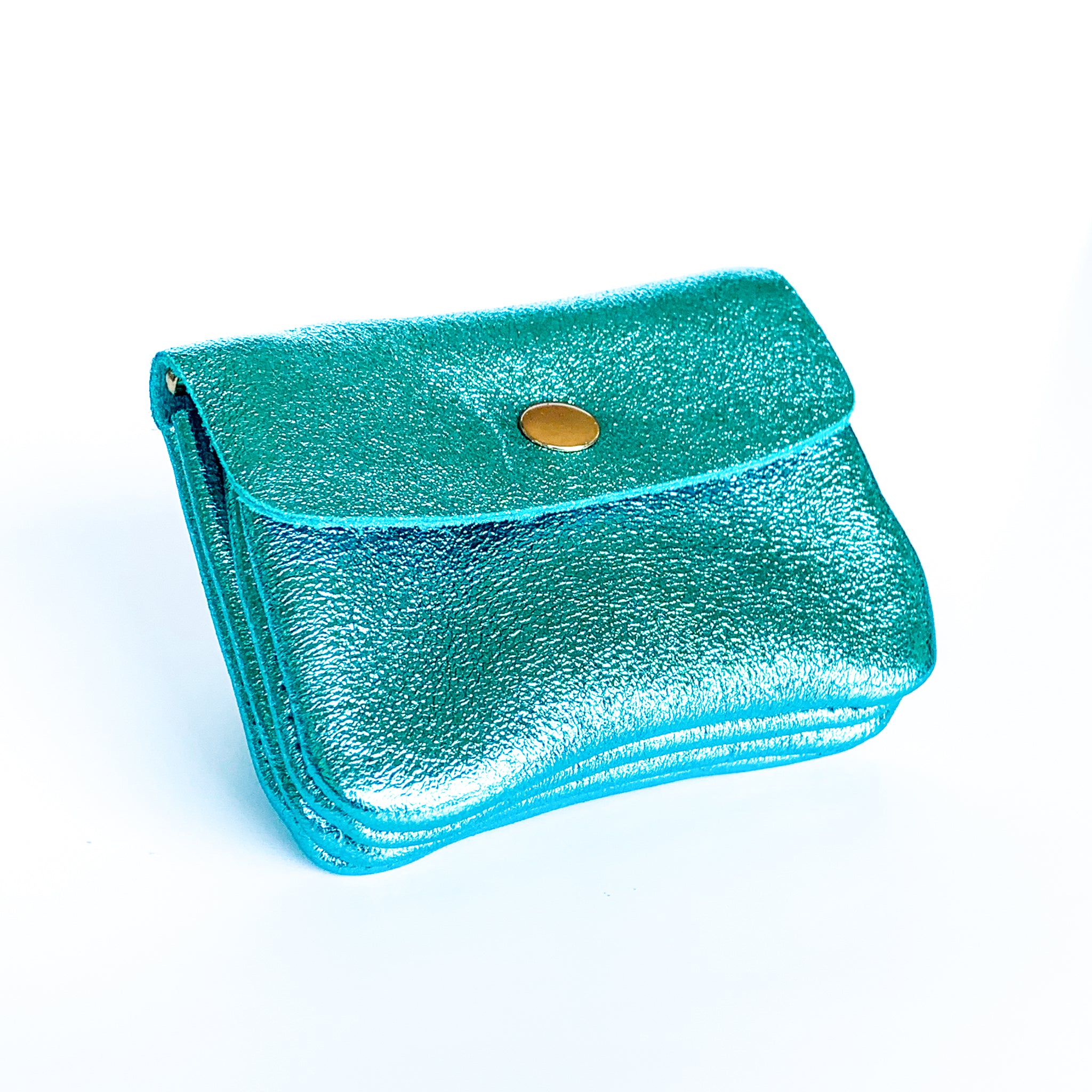 Colorful Metallic Leather Wallet – Obilis Paris