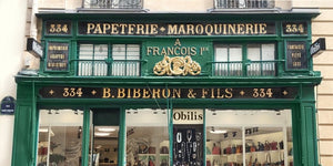 Obilis maroquinerie Saint-Honoré leather bag shop in Paris authentic front 