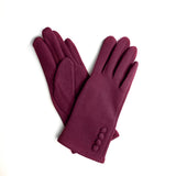 Classic gloves burgundy 