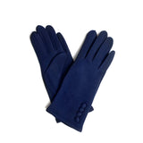Classic gloves navy blue