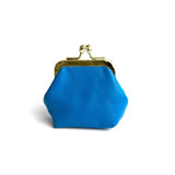 Lamb leather coin purse blue