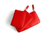 Leather wallet tassel all size