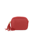 Little camera crossbody bag in red